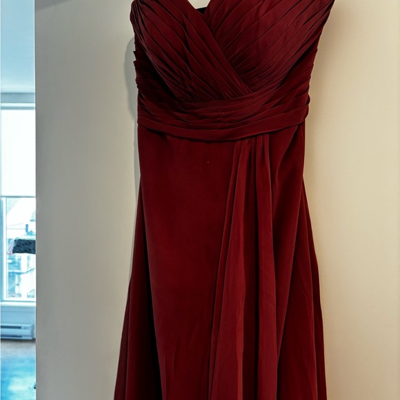 Azazie Bridesmaid Dress - Azazie Verde in Desert Rose - Picture 4 of 4